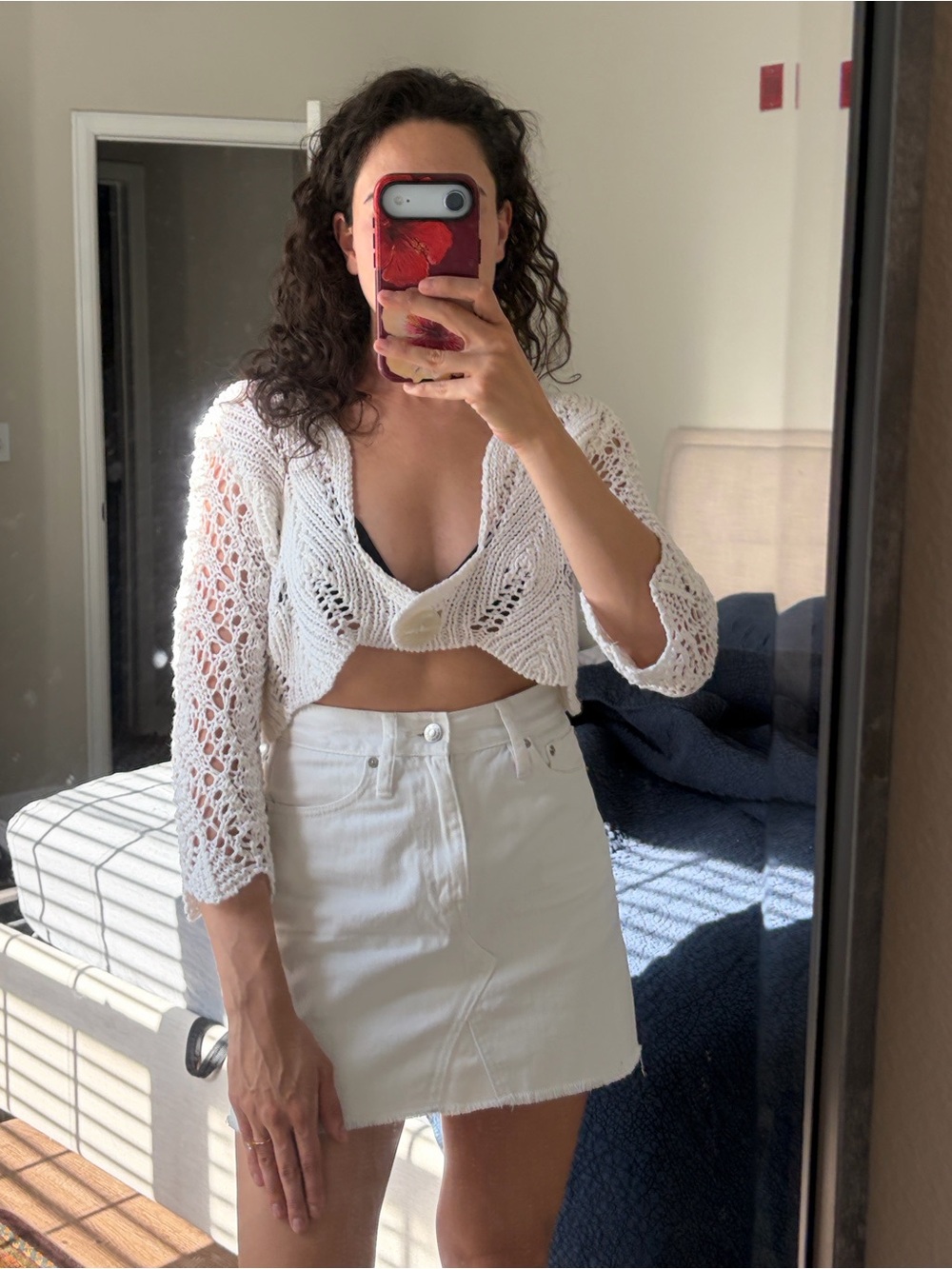 Vintage crochet bolero